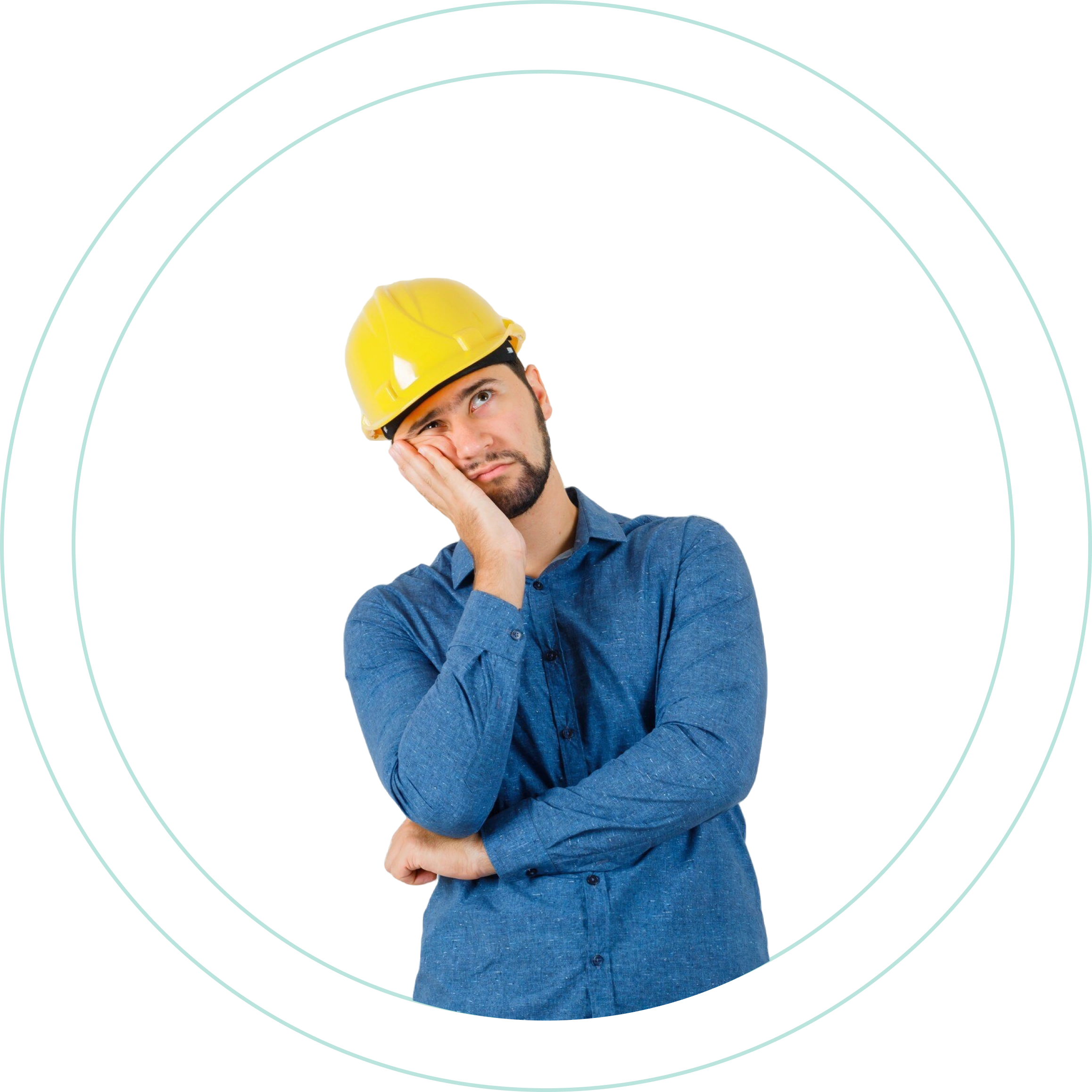 confused contractor